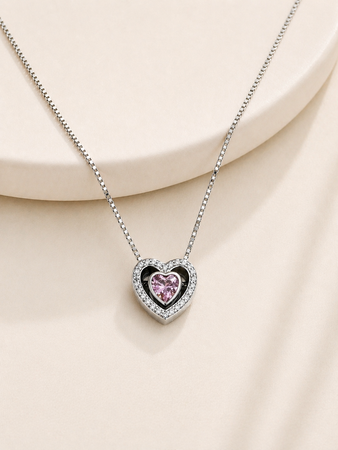 Collar Plata 925 con rodio MJ128