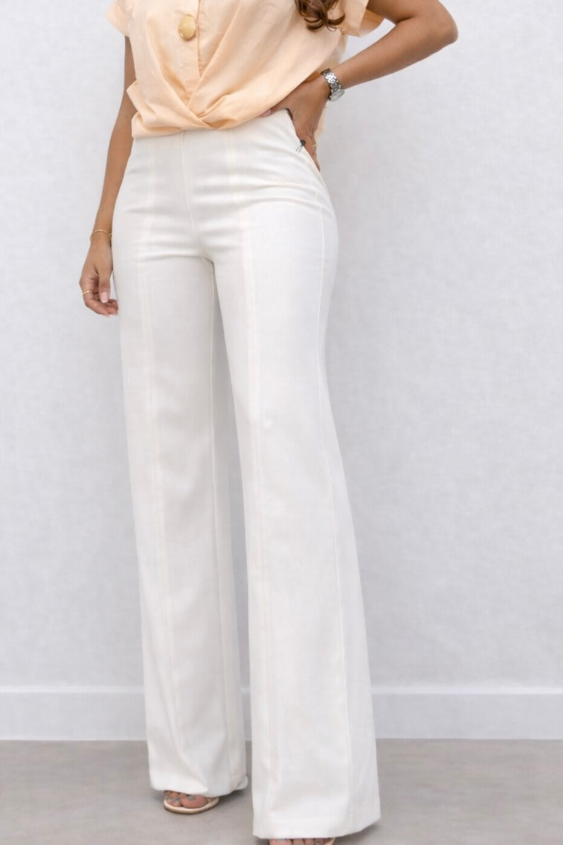 PANTALON BLANCO MILKY