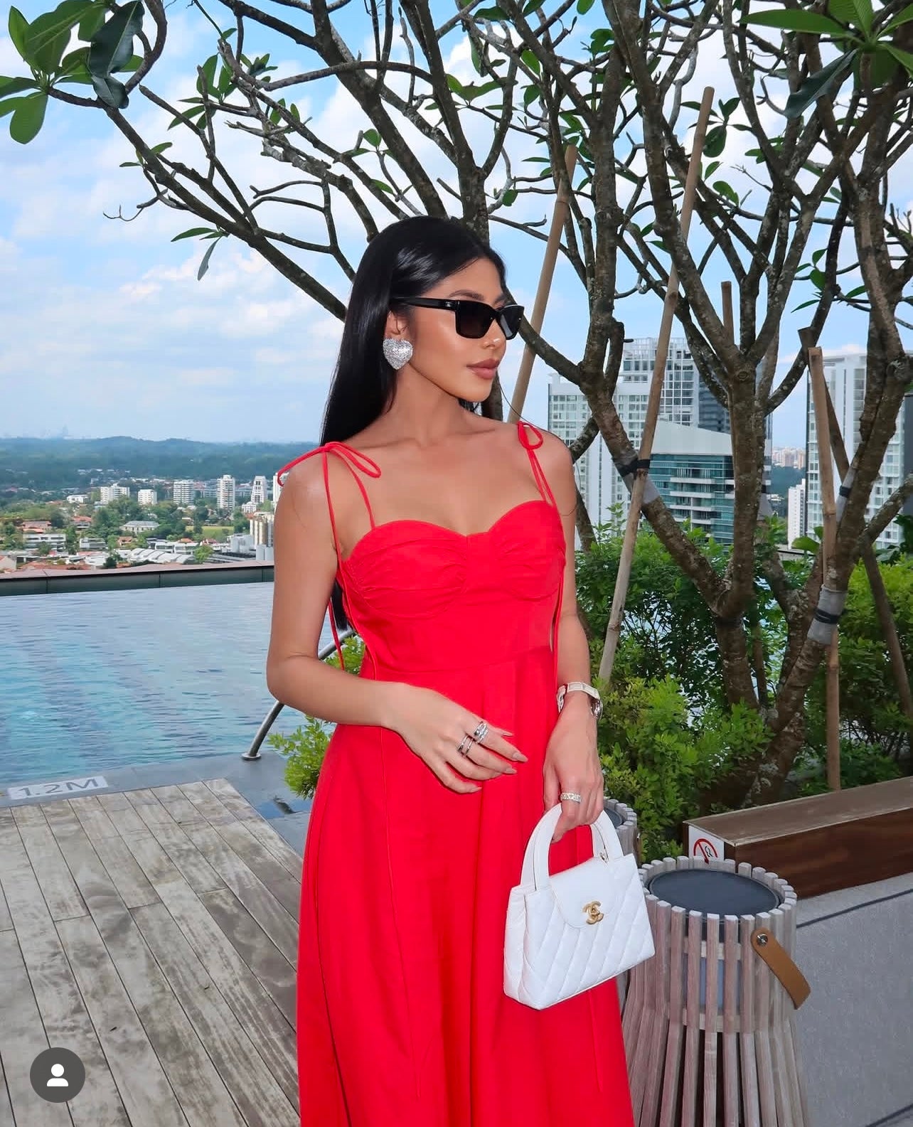 Alison Poplin Maxi dress