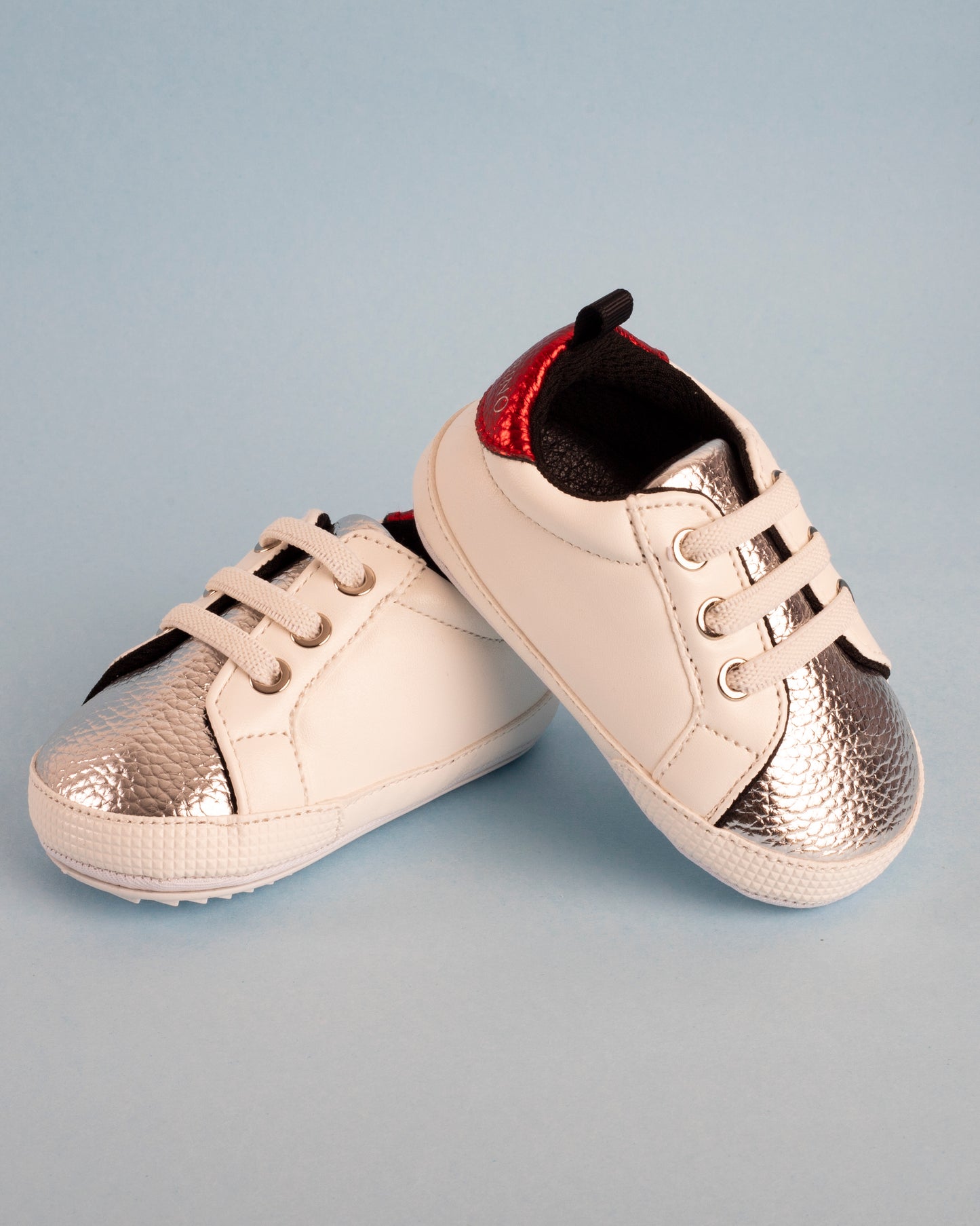 Zapatitos Silver Red