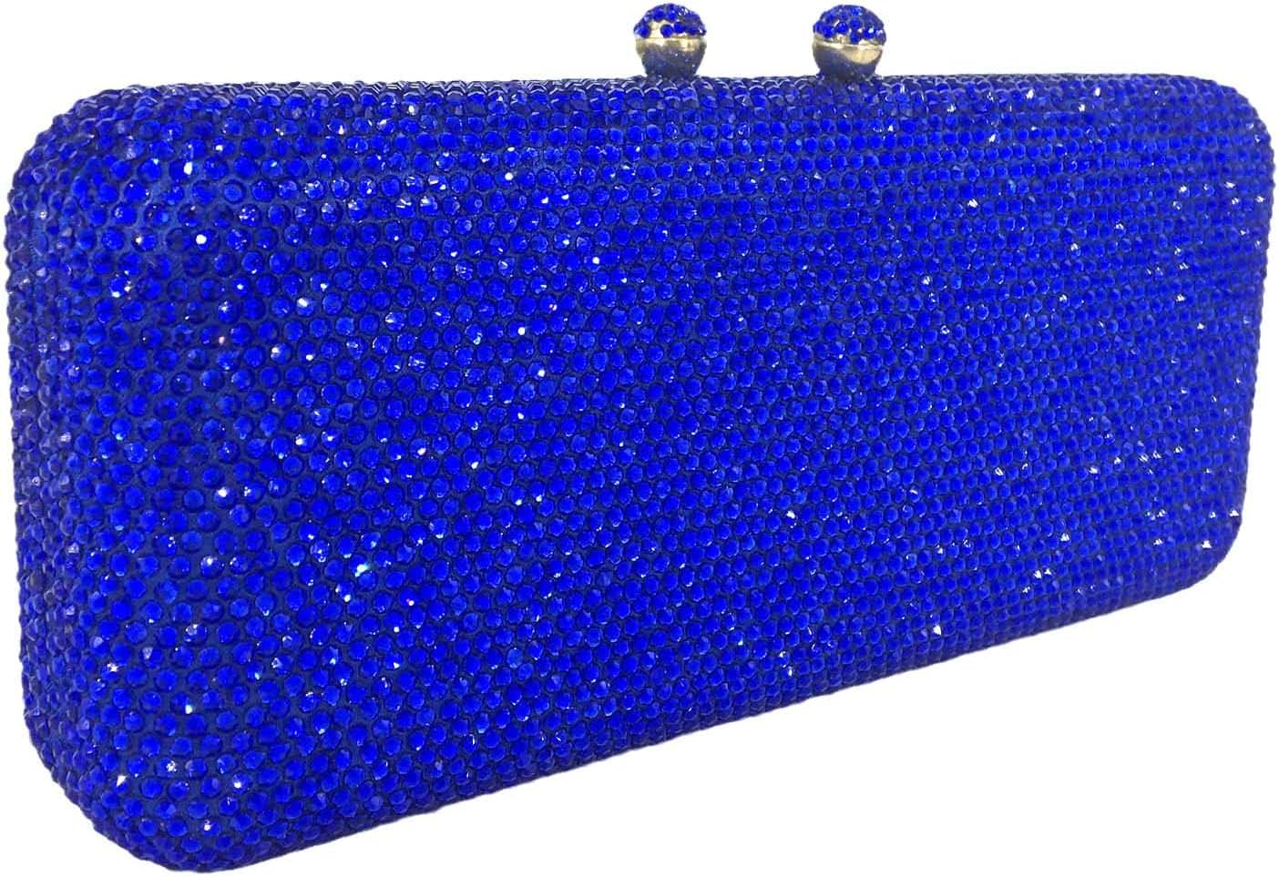 Cartera de Noche Azul Royal
