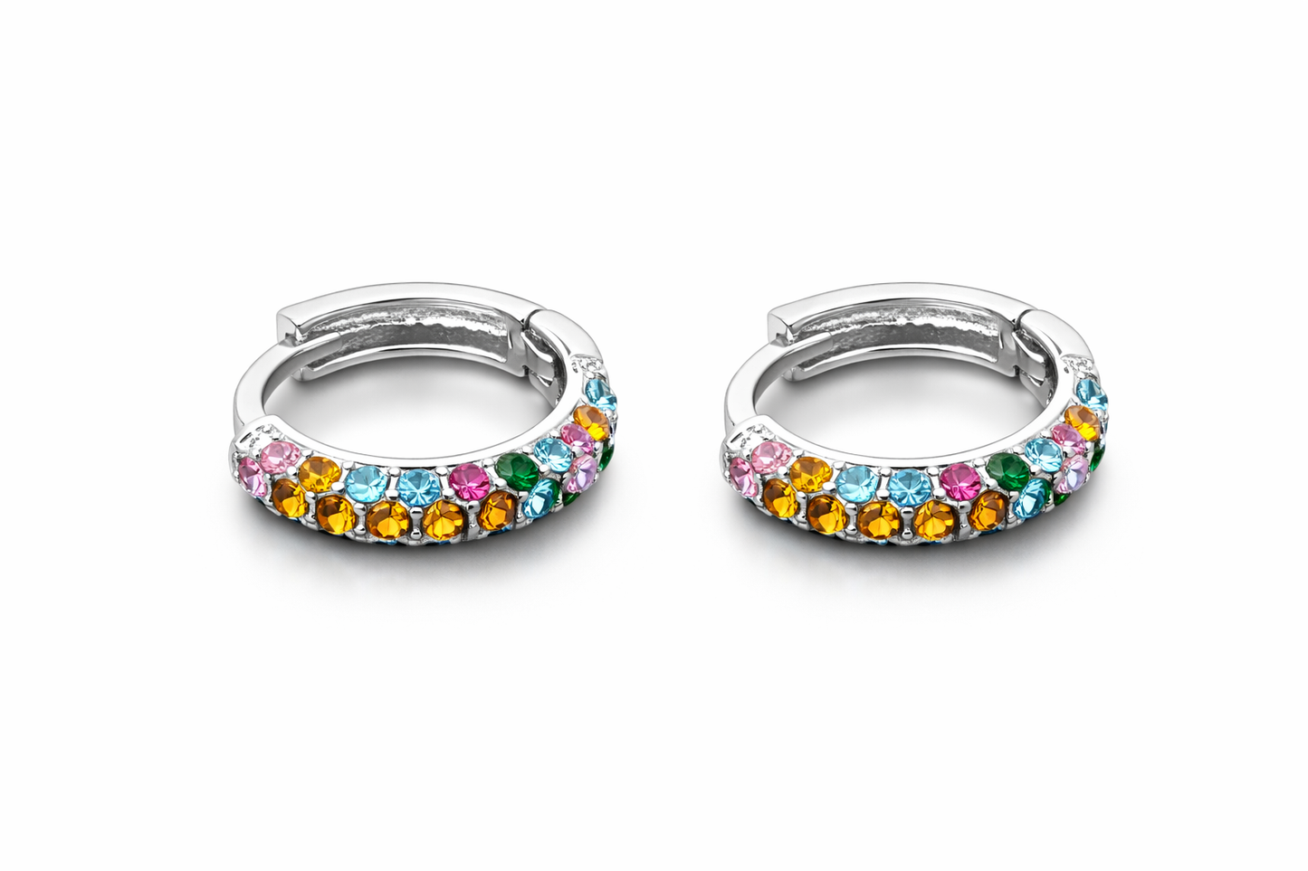 Argollas Rainbow Spark Mini