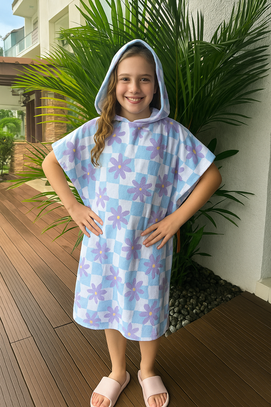 Poncho Microfibra Grandes (7 años +)
