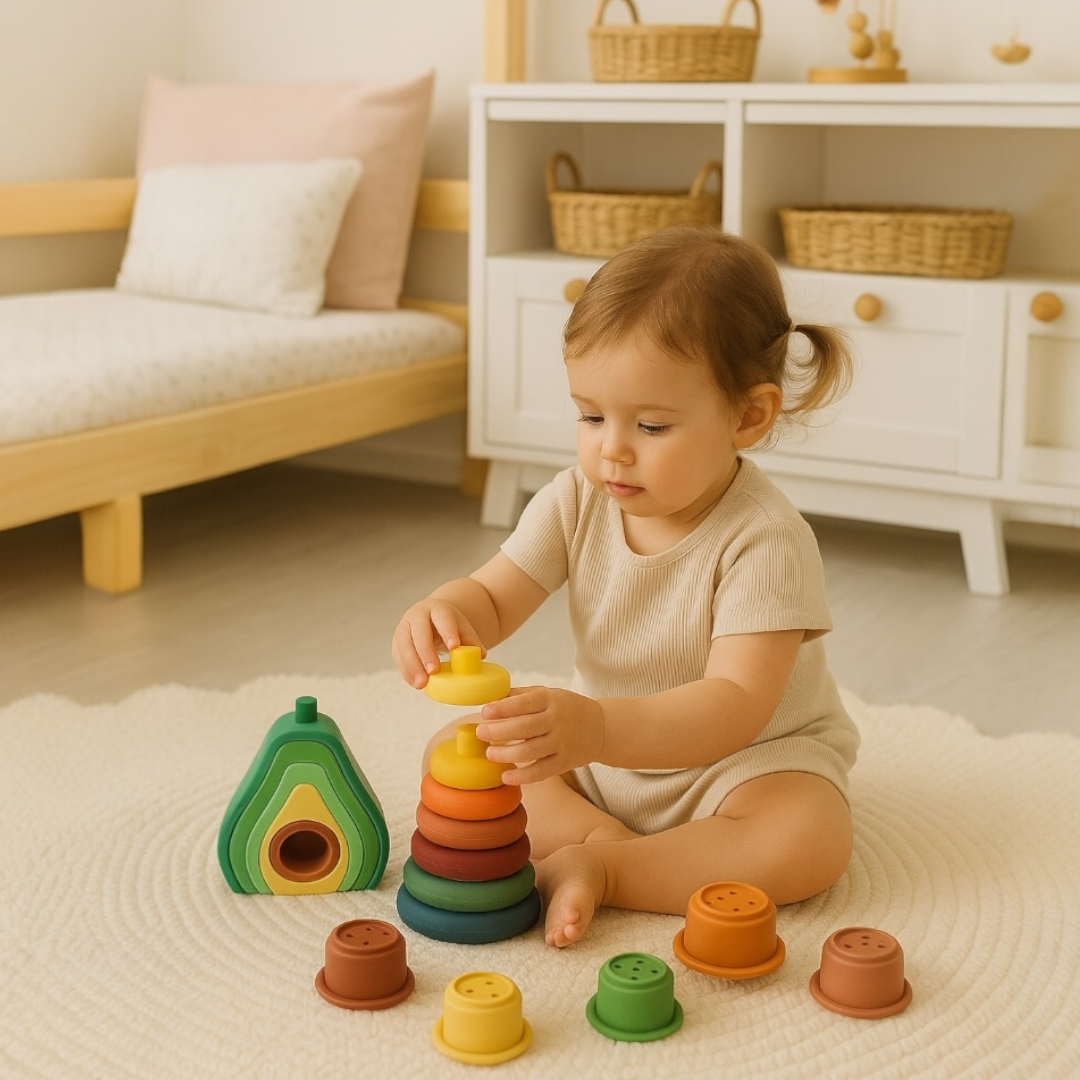 Bundle Stacking Toy Avocado