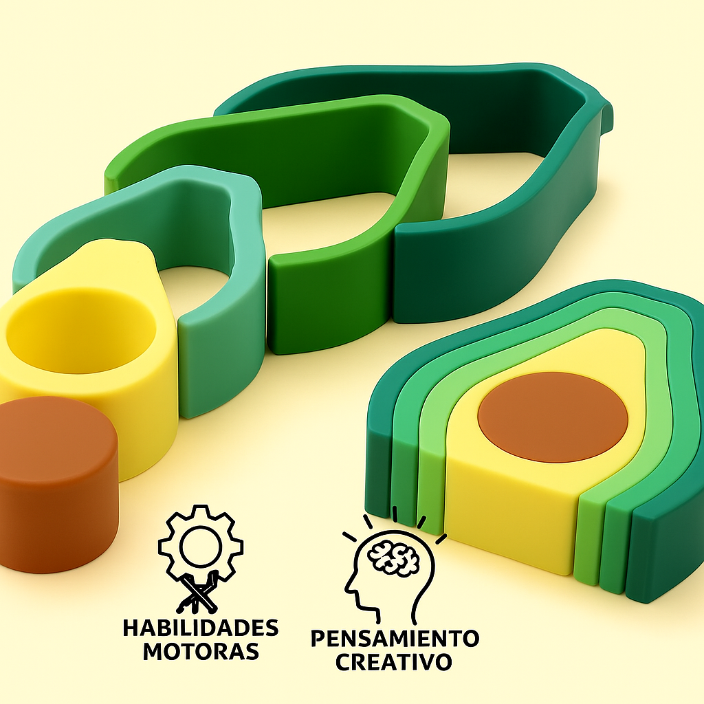 Bundle Stacking Toy Avocado