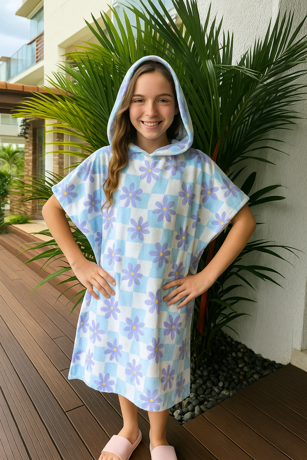 Poncho Microfibra Grandes (7 años +)