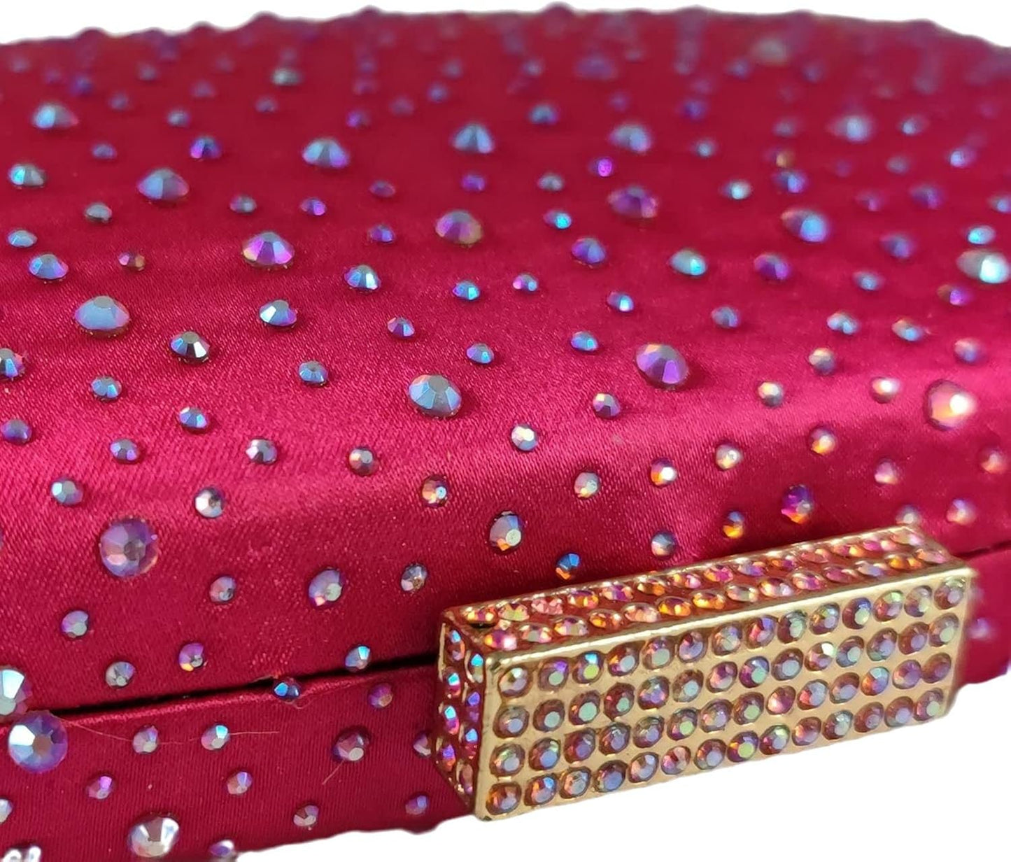 Cartera de Noche Acrilica Fushia