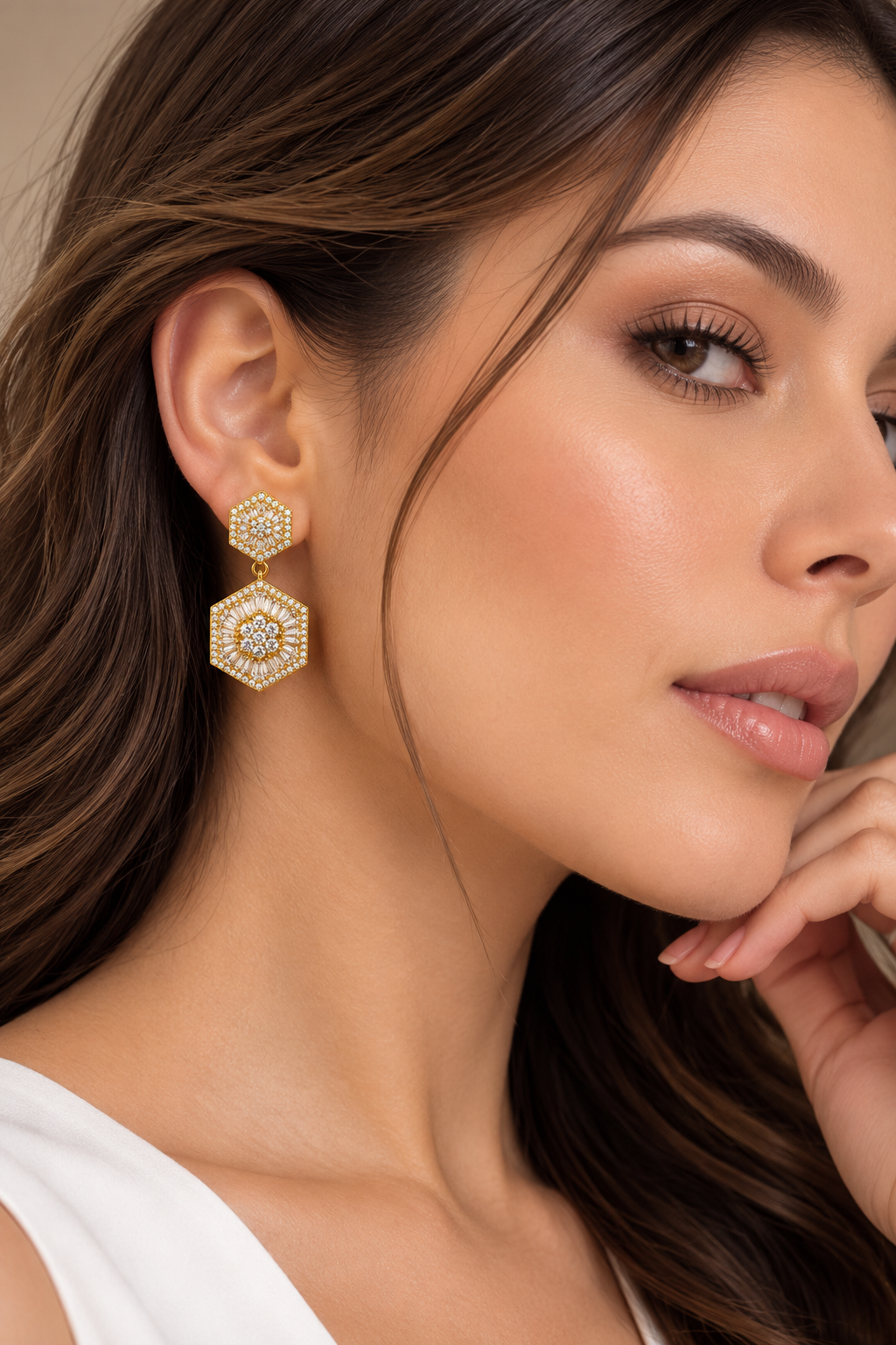 Aretes Hexagonales Crystal Radiance