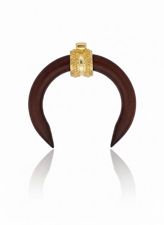 DIJE CUERNO GRANDE MEDIA LUNA