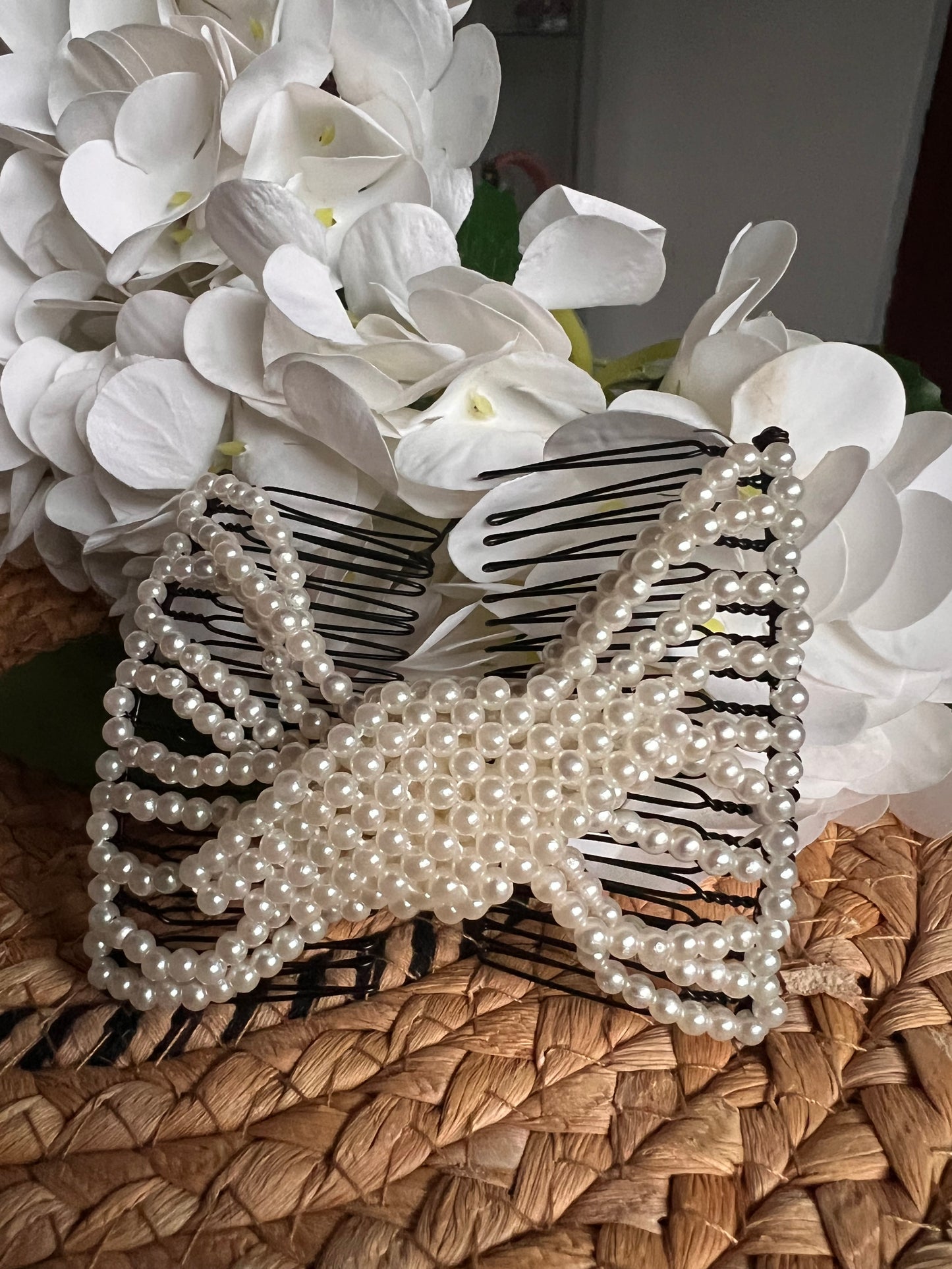 Horquilla con decoración de Perlas 01115