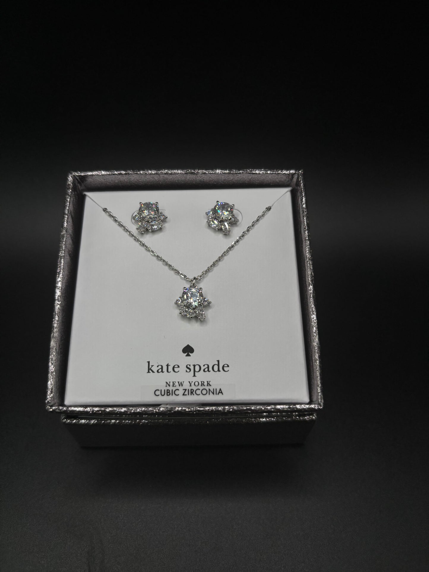 Set de Joyería Kate Spade plateado