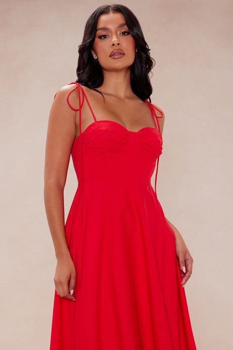 Alison Poplin Maxi dress