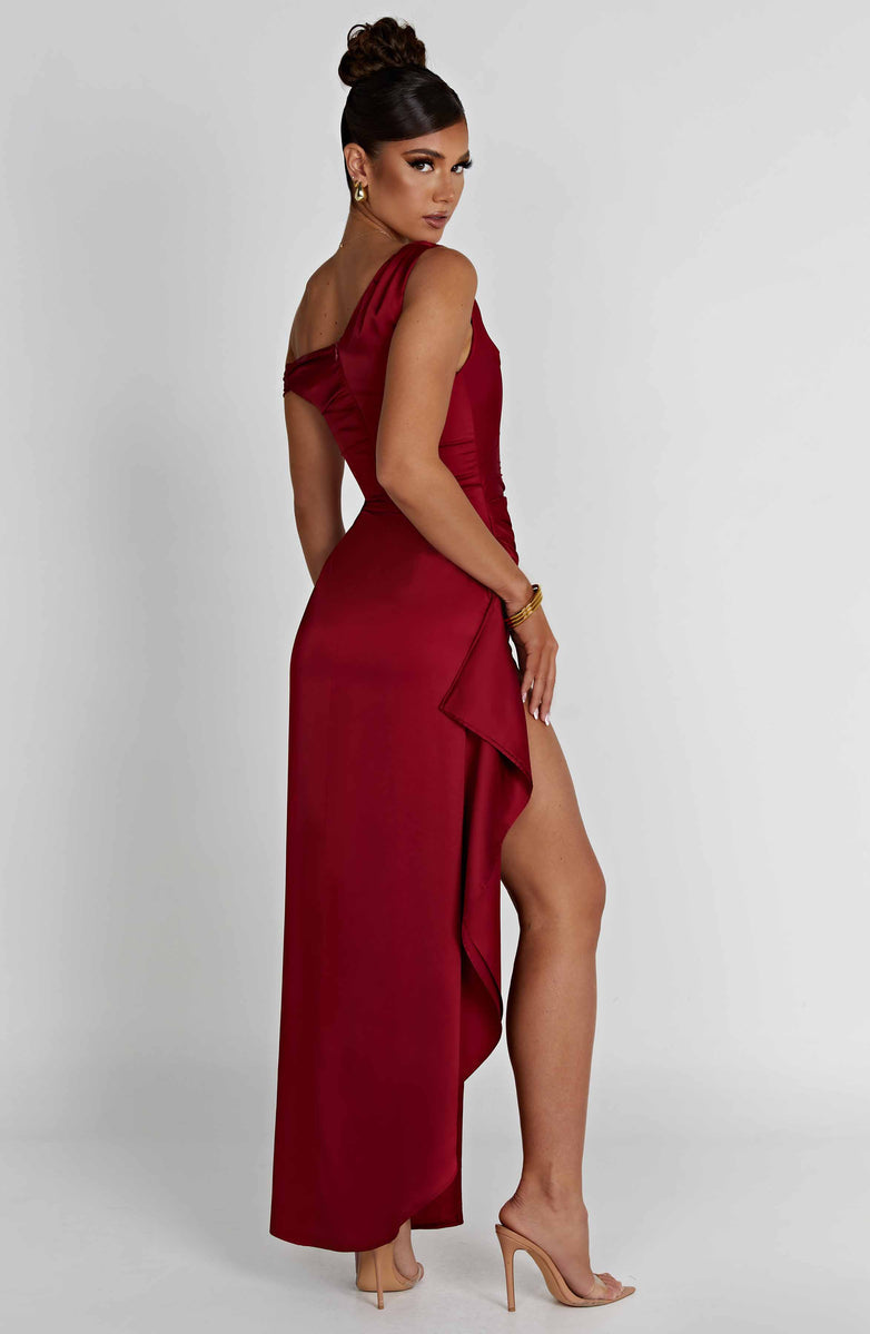 Burgundy Dress