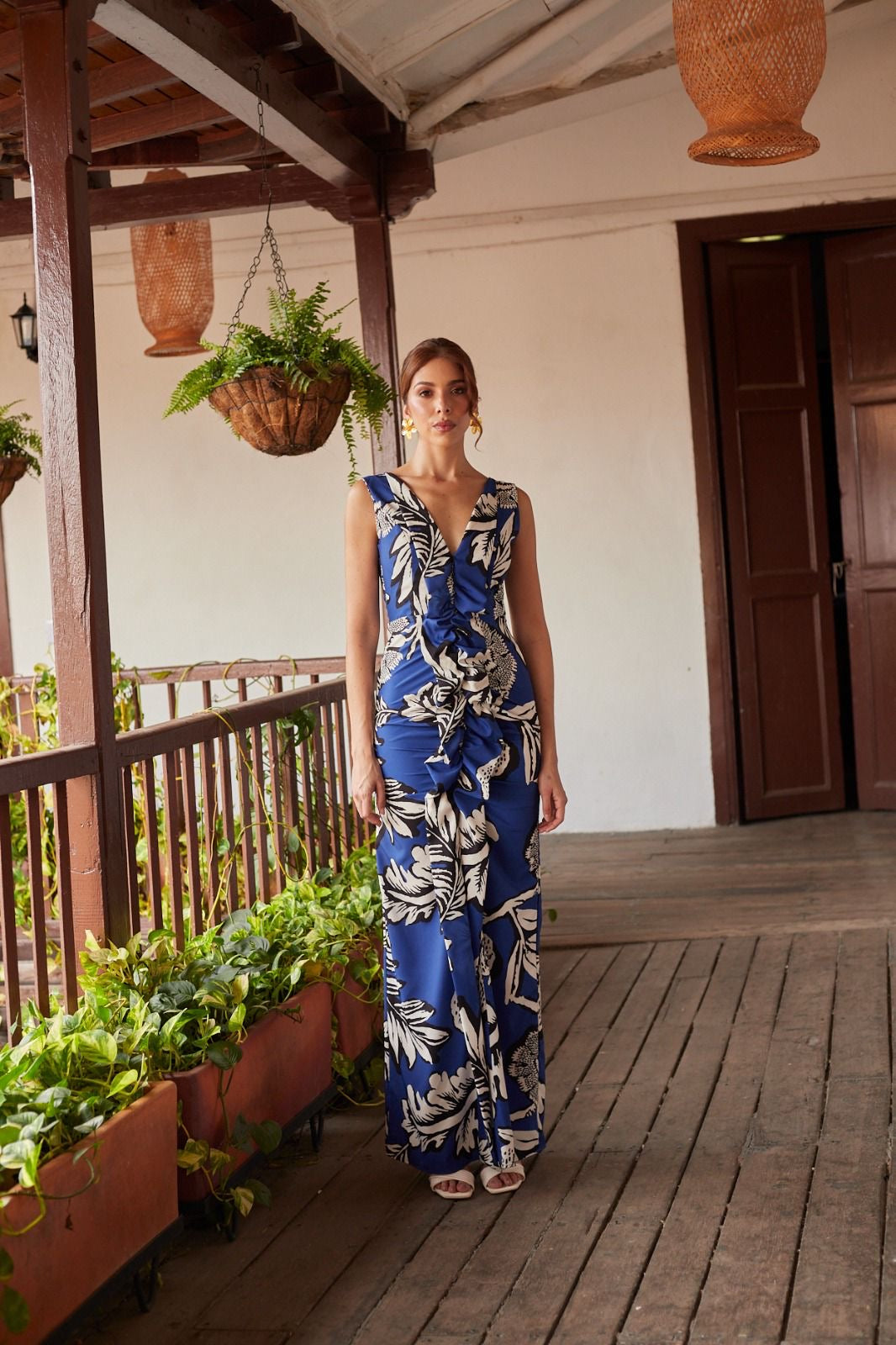 Vestido Largo de estampado