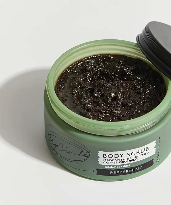 EXFOLIANTE CORPORAL DE CAFÉ CON MENTA 7.4 OZ. - BODY SCRUB PEPPERMINT