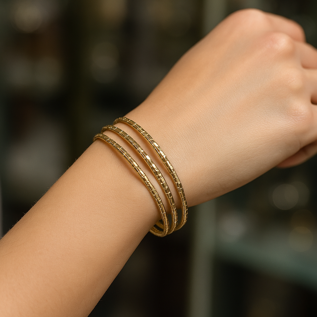 Pulsera - trío de aros