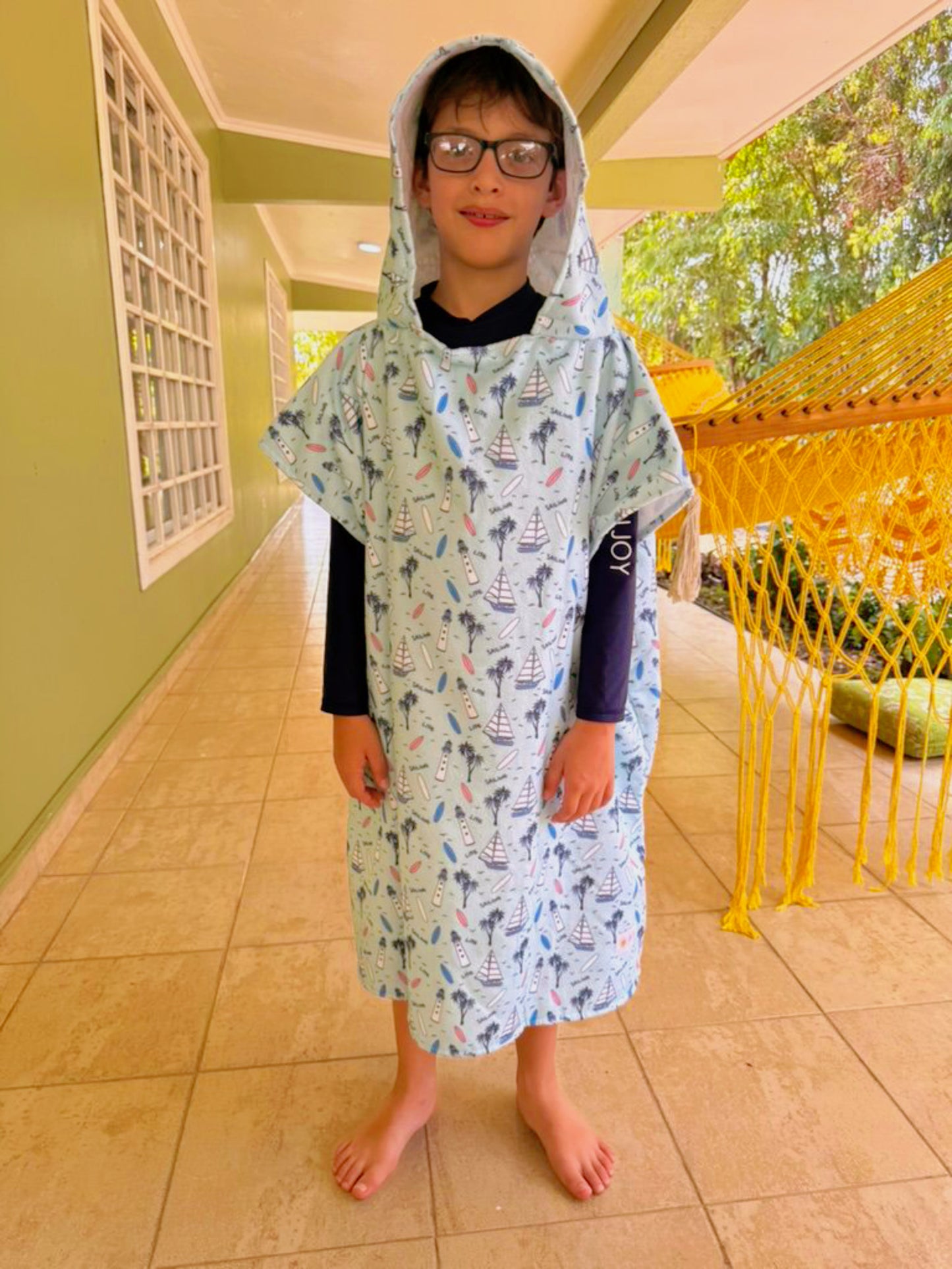 Poncho Microfibra Grandes (7 años +)