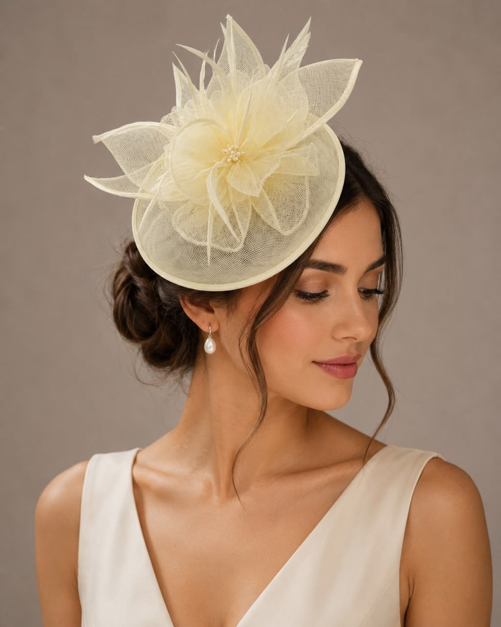 Sombrerito Elegante - amarillo