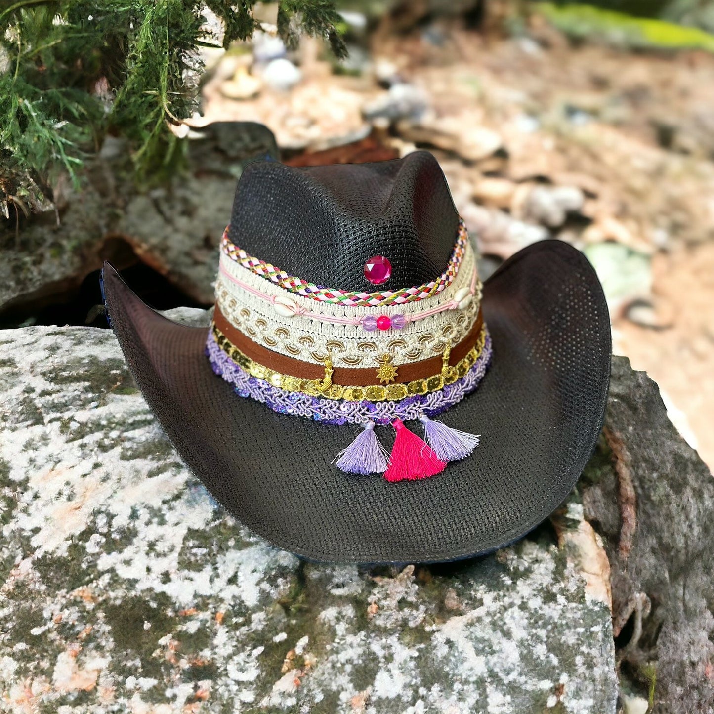 Sombrero pinky and lila