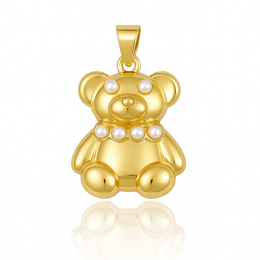 DIJE OSITO CON PERLAS