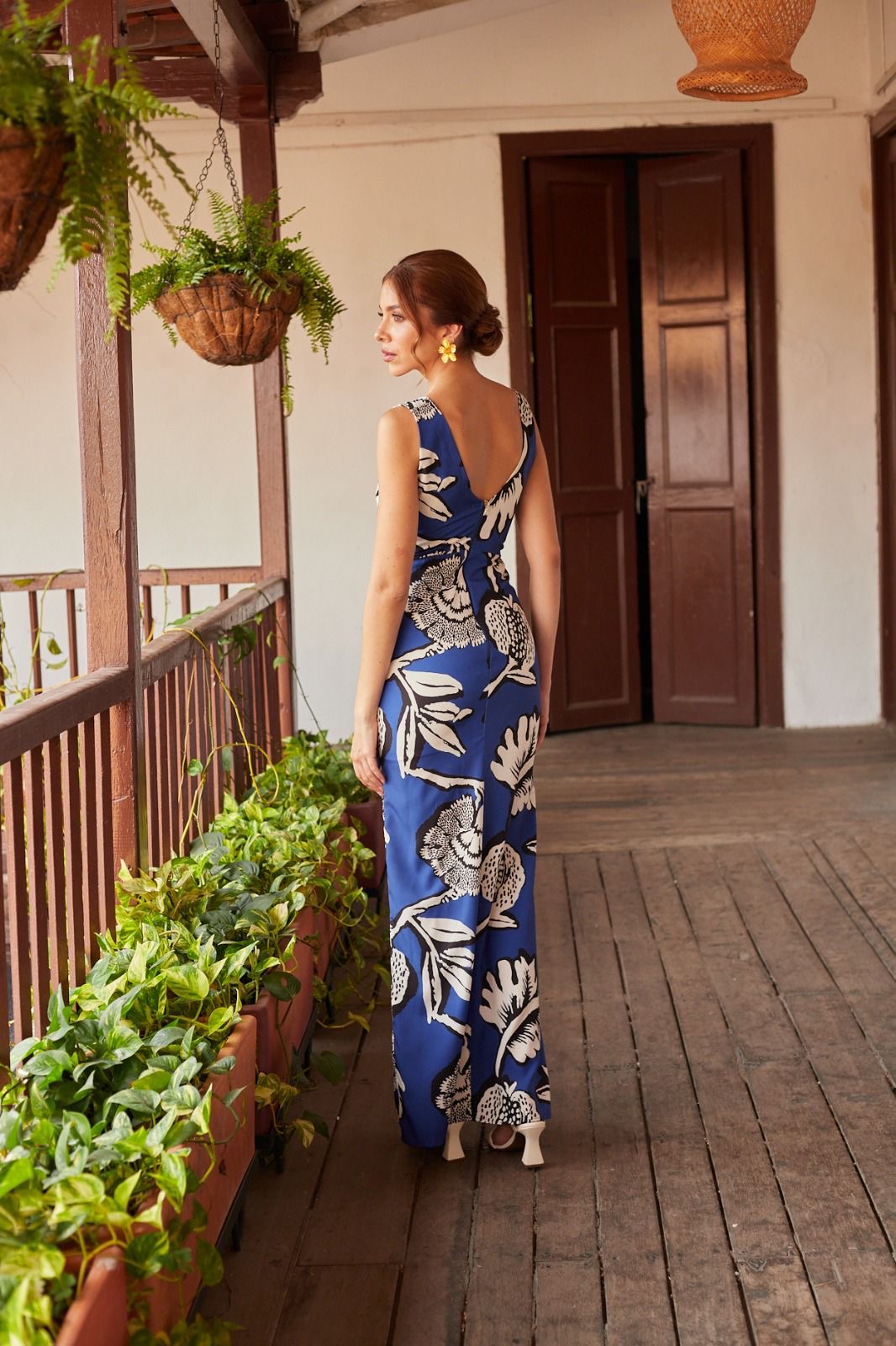 Vestido Largo de estampado