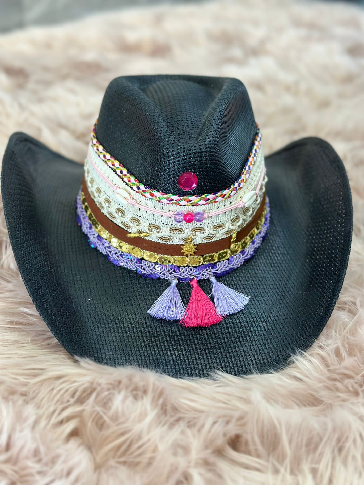 Sombrero pinky and lila