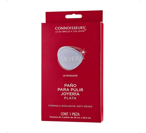PAÑO PARA PULIR JOYERIA PLATA