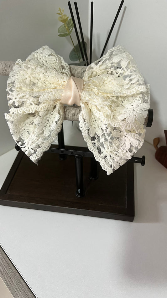 Lazo Coquette romántica de encaje 01101