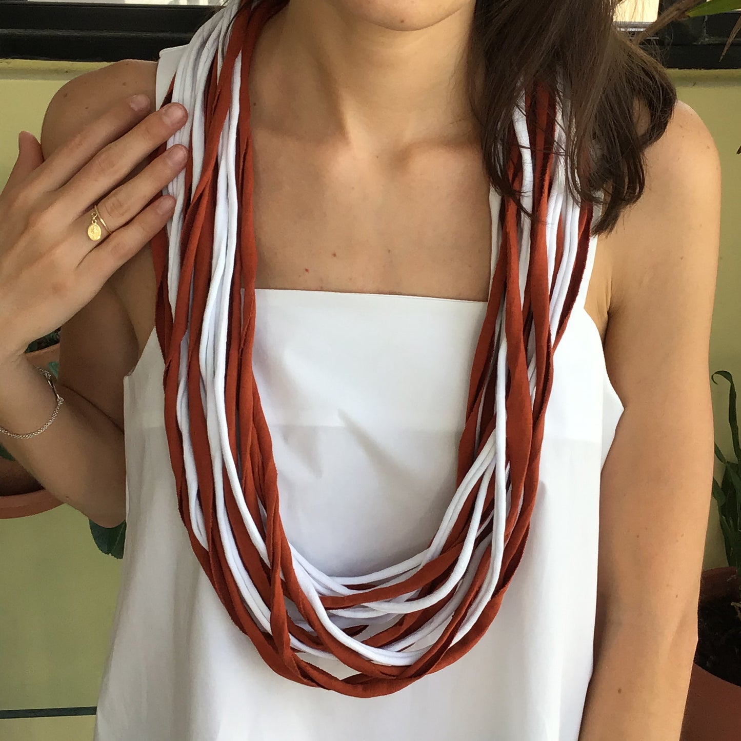 Collares de trapillo