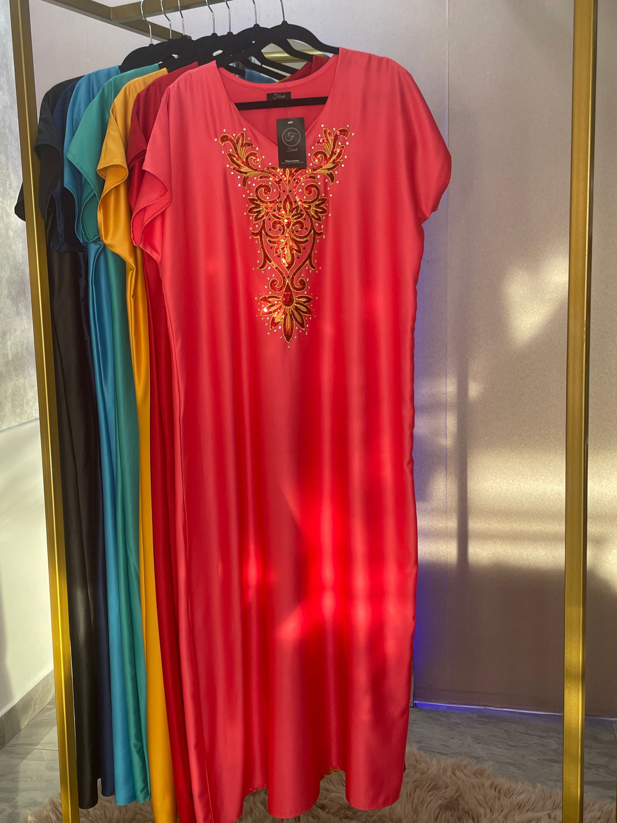 KAFTAN FARAH PEACH