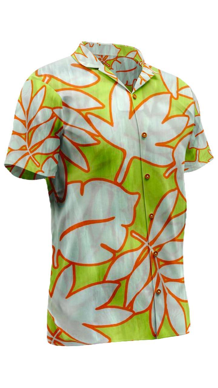 Camisa Verde Tropical