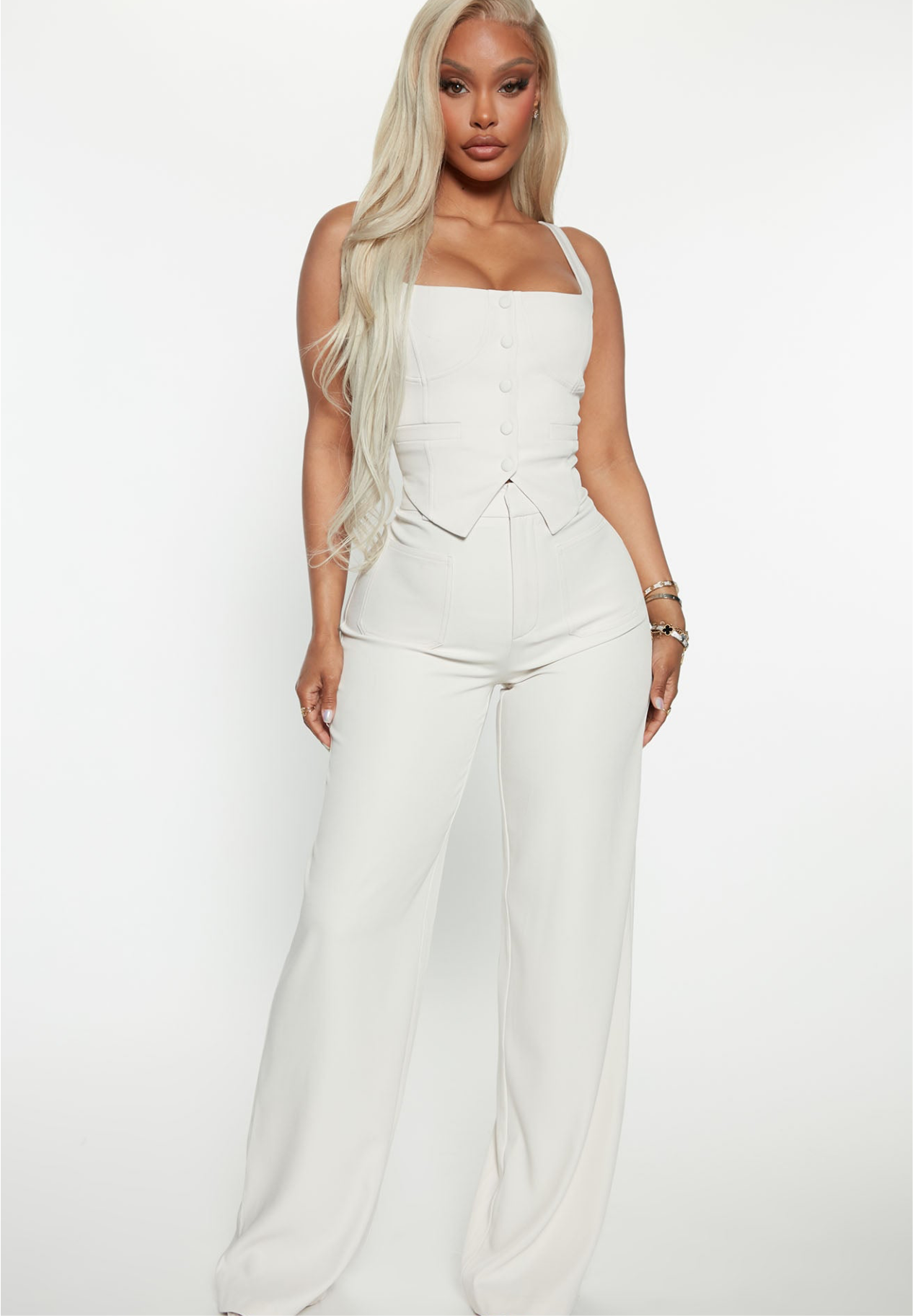 That girl vest set