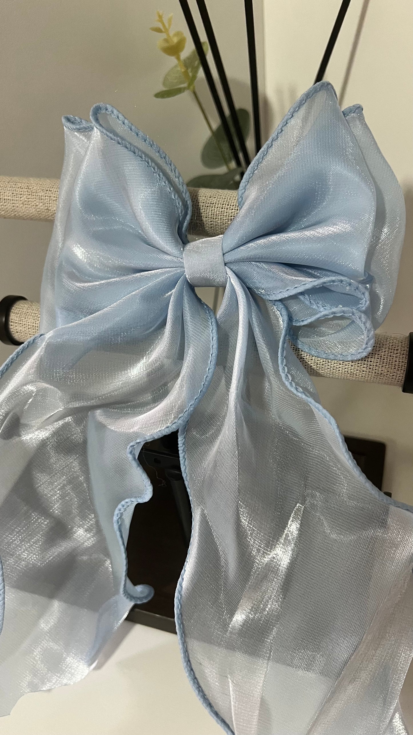 Lazo Chifon celeste