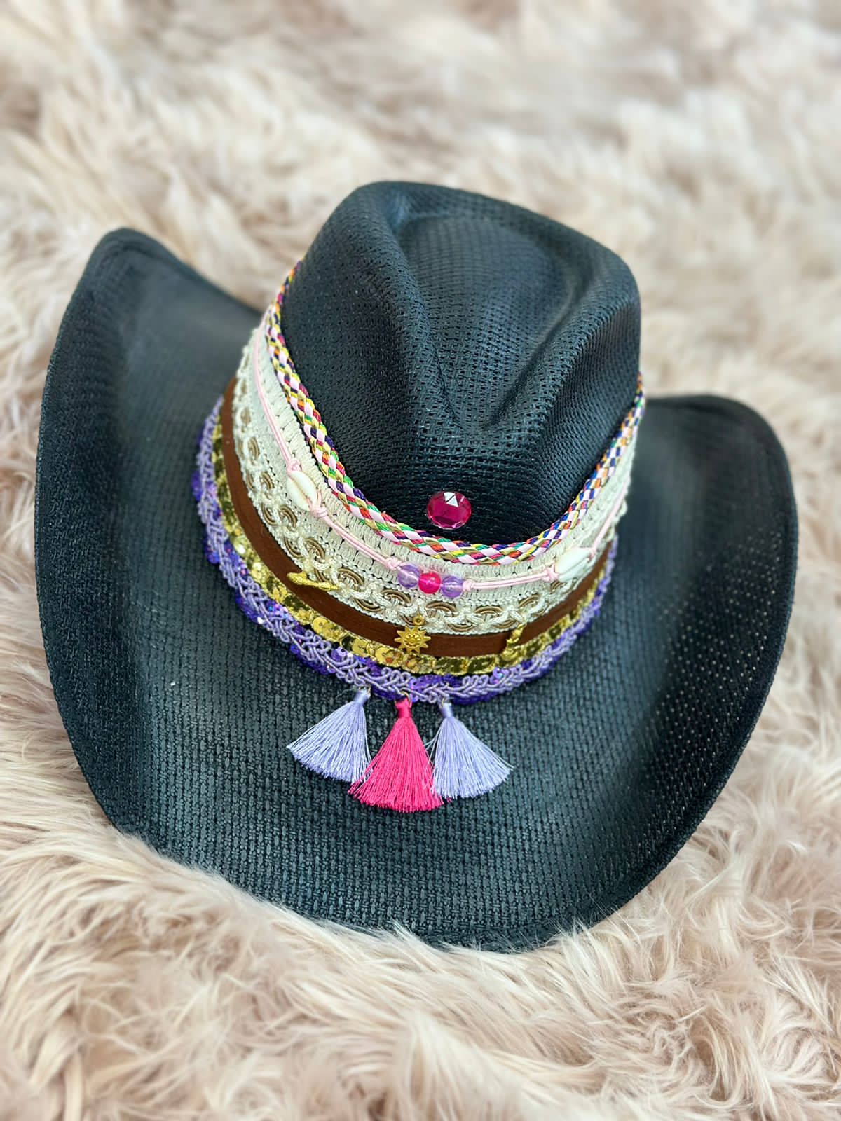 Sombrero pinky and lila