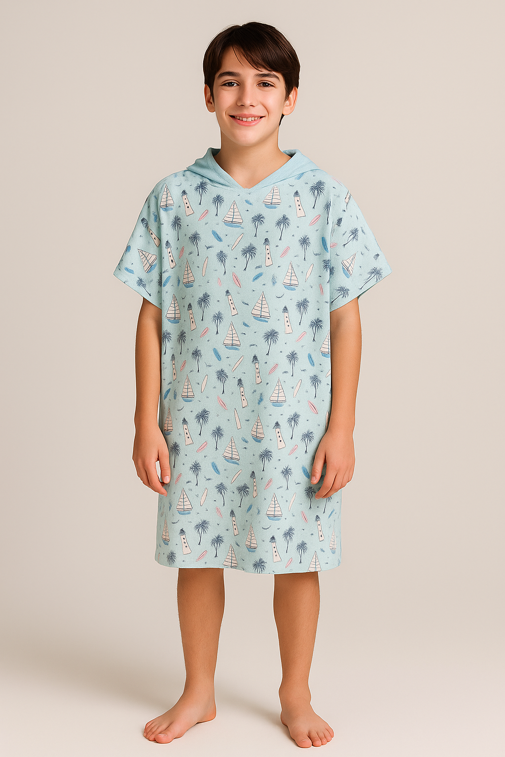 Poncho Microfibra Grandes (7 años +)