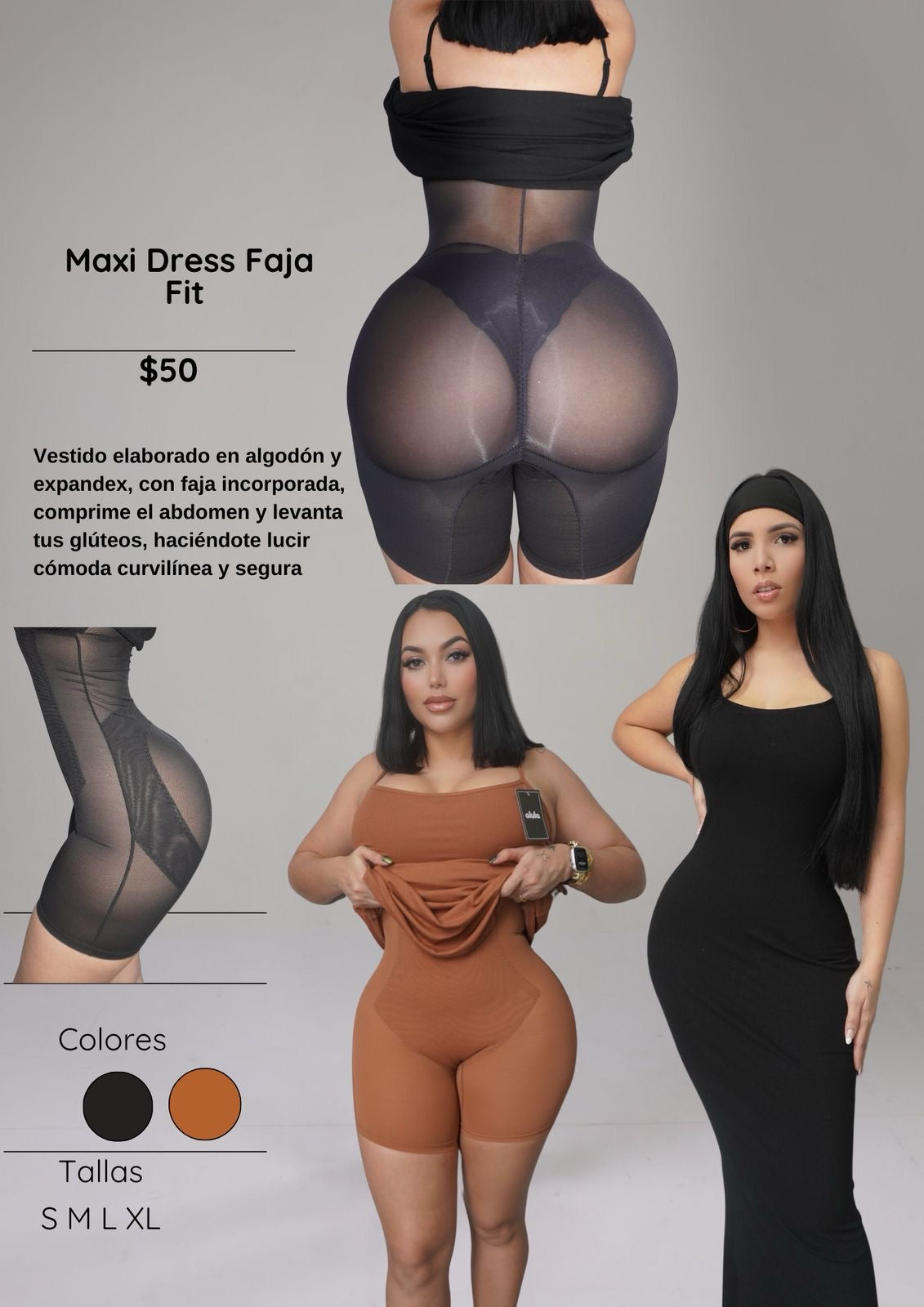 VESTIDO FAJA FIT