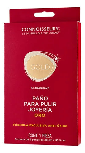 PAÑO PARA PULIR JOYERIA ORO