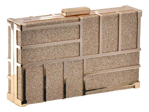 Clutch Escarchado Rosegold