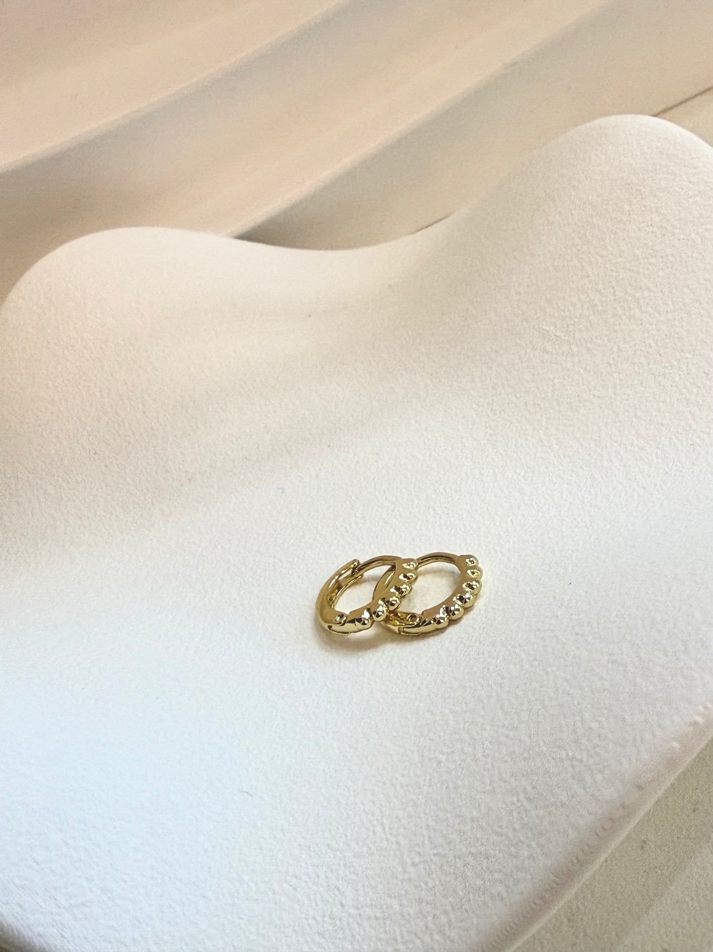 Aretes - huggies mini