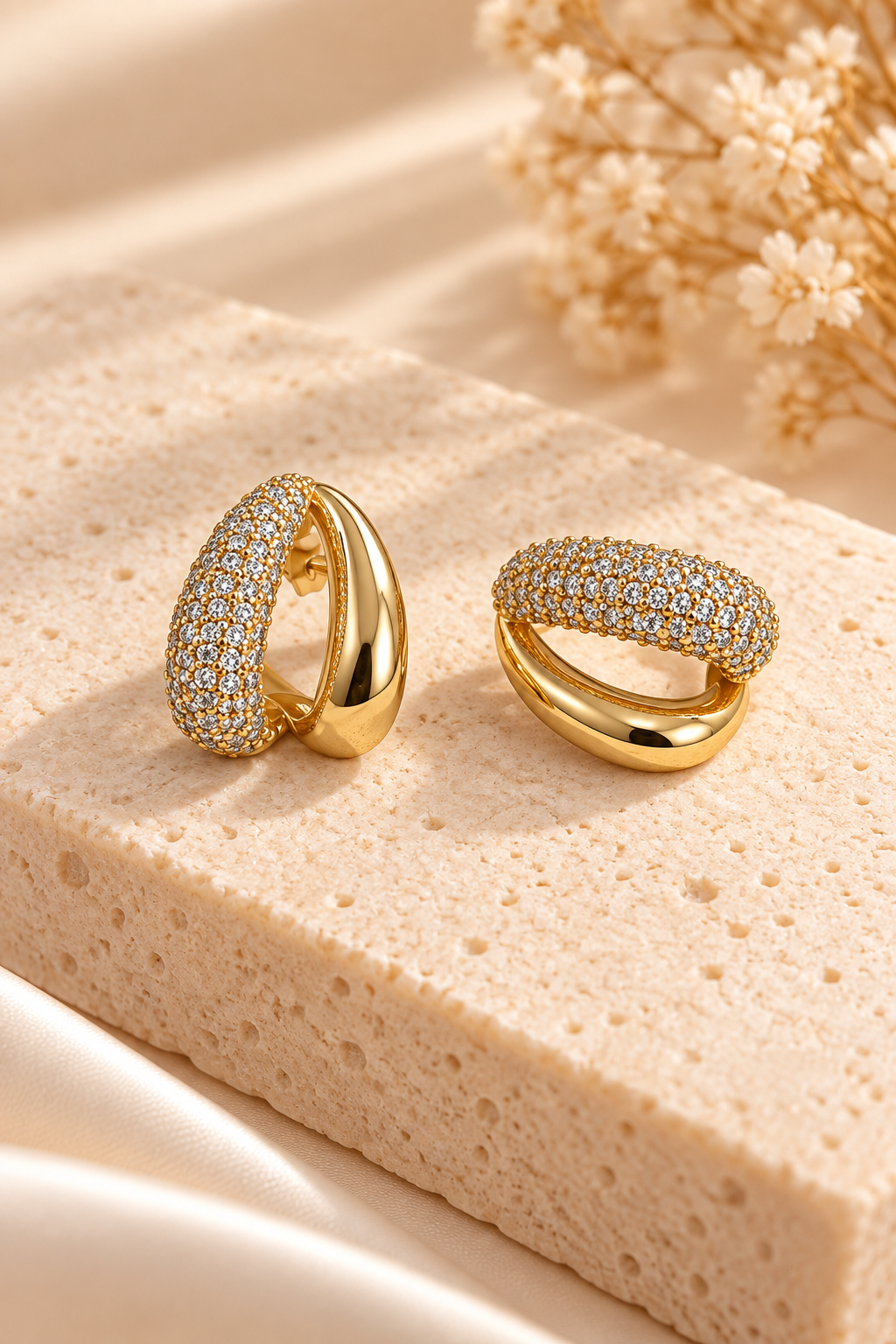 ARGOLLAS BAÑO DE ORO MJ302