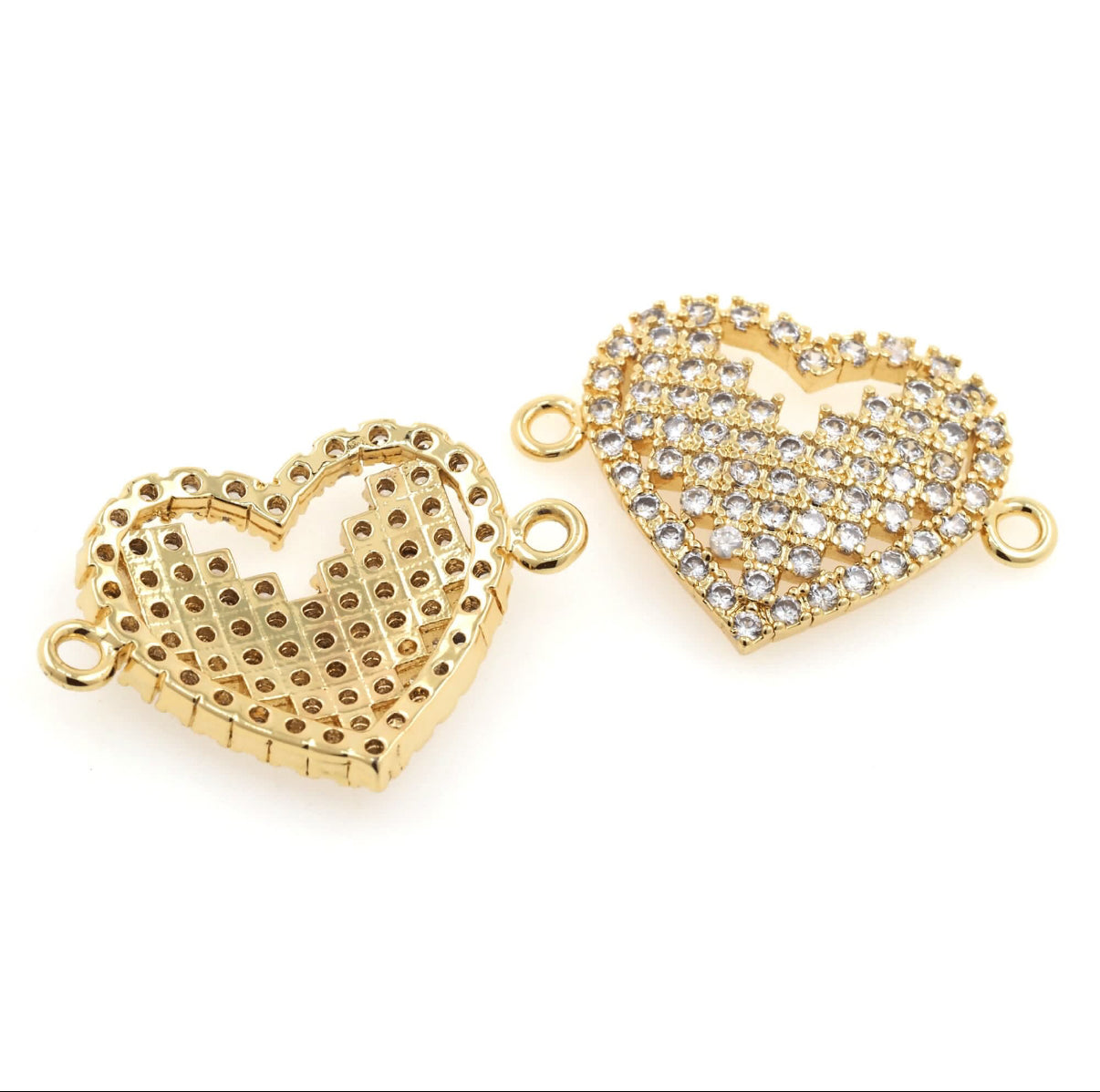 DIJE CONECTOR FULL CIRCONES MEDIANO