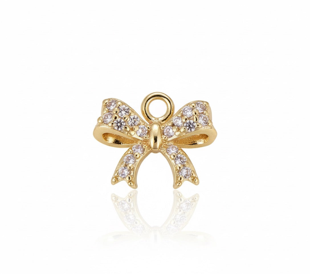 DIJE LAZO CON CIRCONES