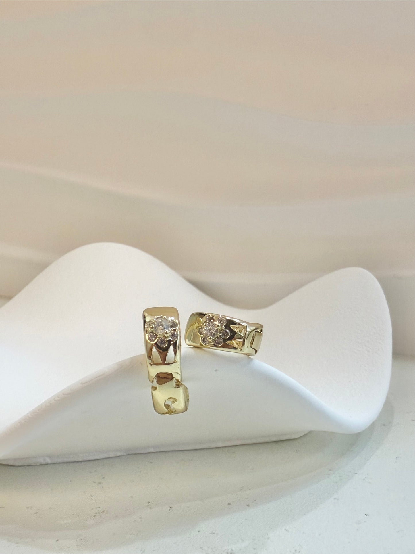 Aretes - huggies mini