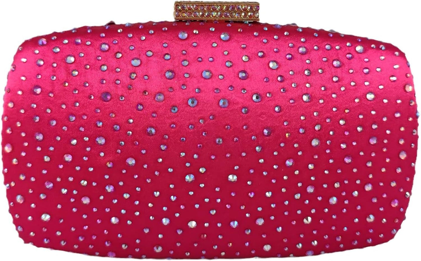 Cartera de Noche Acrilica Fushia