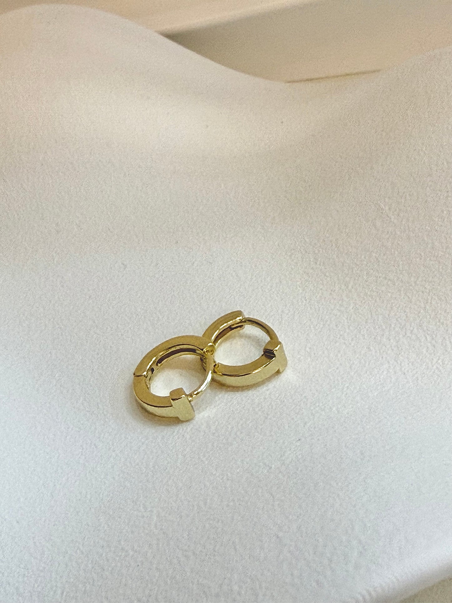Aretes - huggies mini