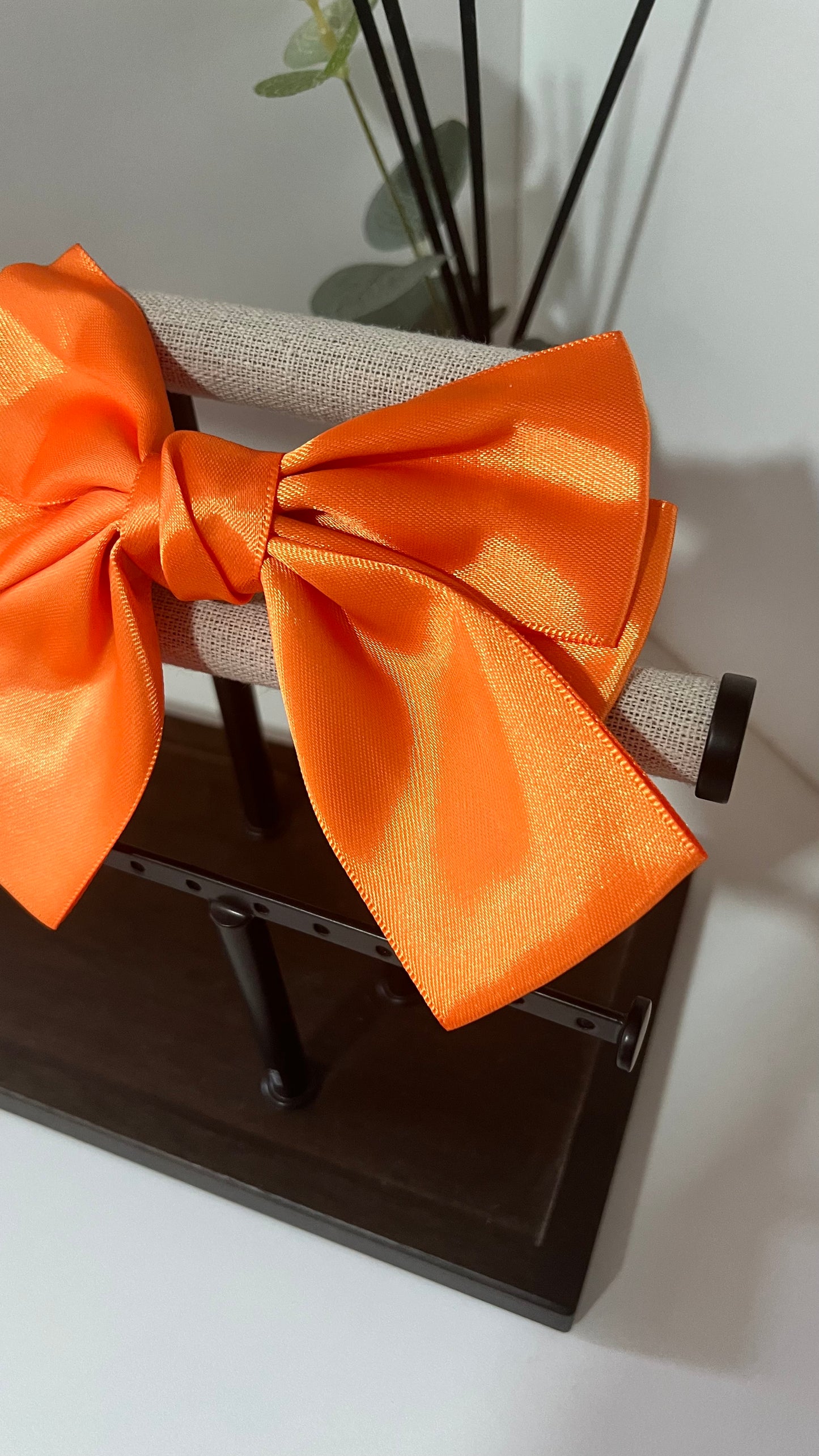 Lazo de satin Naranja 00804
