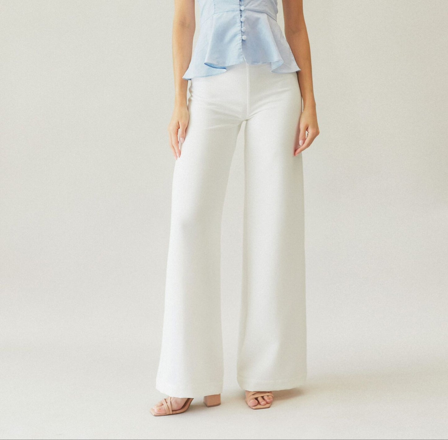 Pantalon Palazzo Blanco