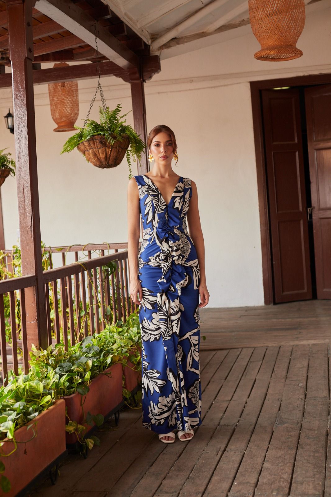 Vestido Largo de estampado