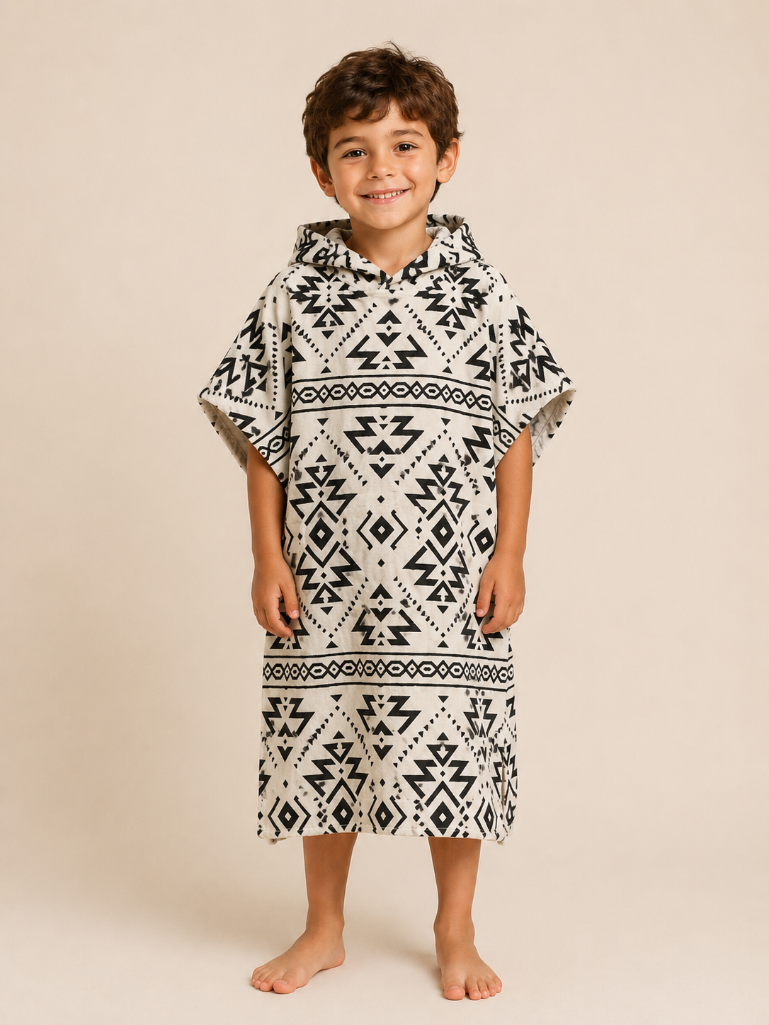 Poncho Microfibra Grandes (7 años +) Tribales