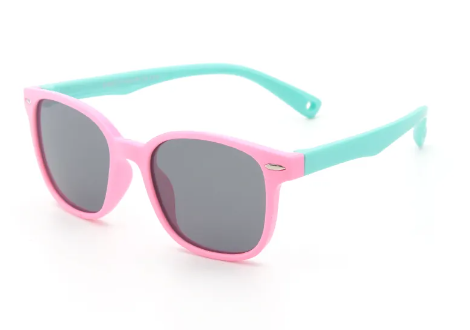 Lentes de Sol Rosado y Menta 7 años +